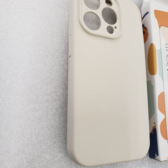 LOVE 3000 Phone Case for iPhone 15 Pro, Stone White (Cream) Color - Picture 7 of 10